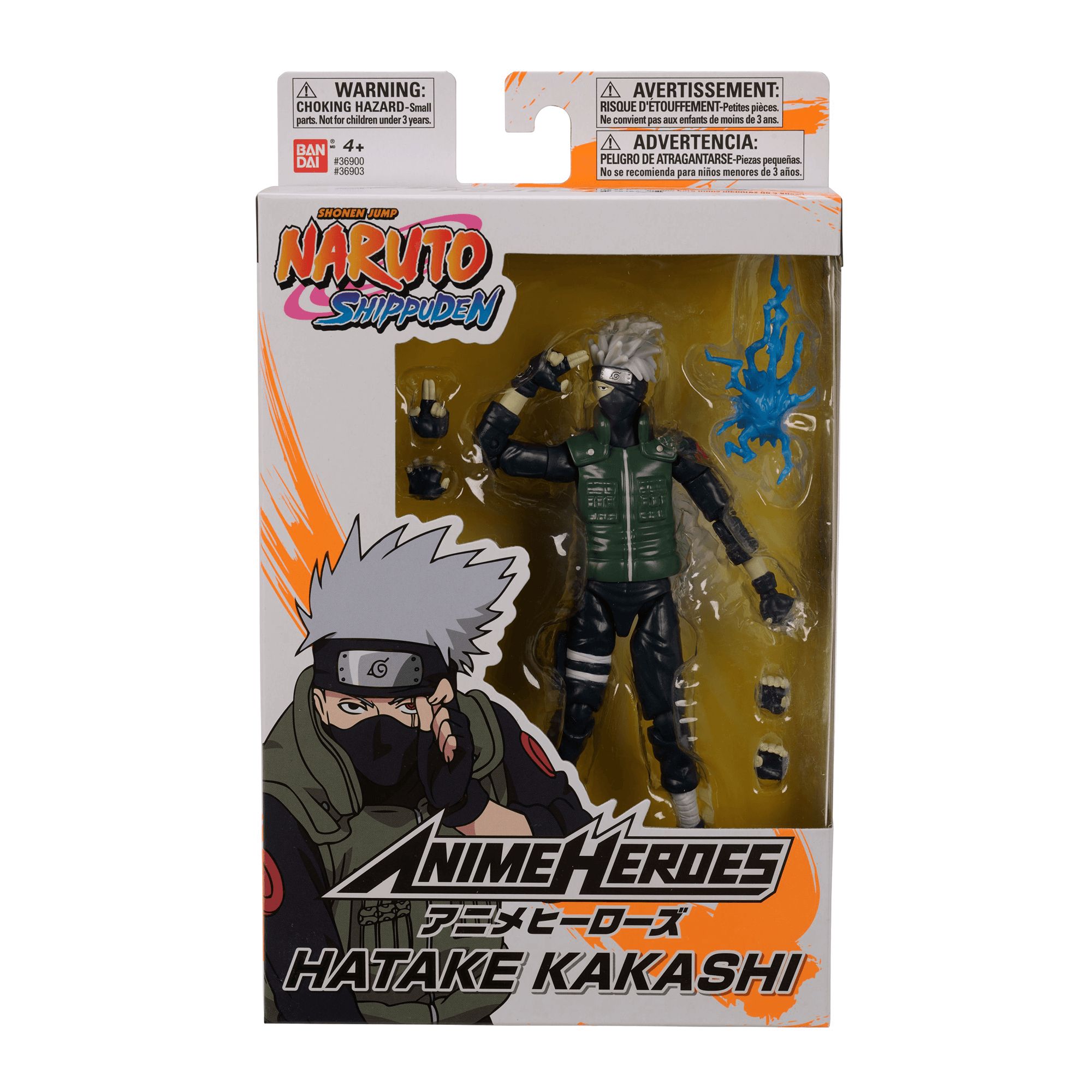 Kakashi Hatake Action Figure Naruto 36903 Bandai Shop UK