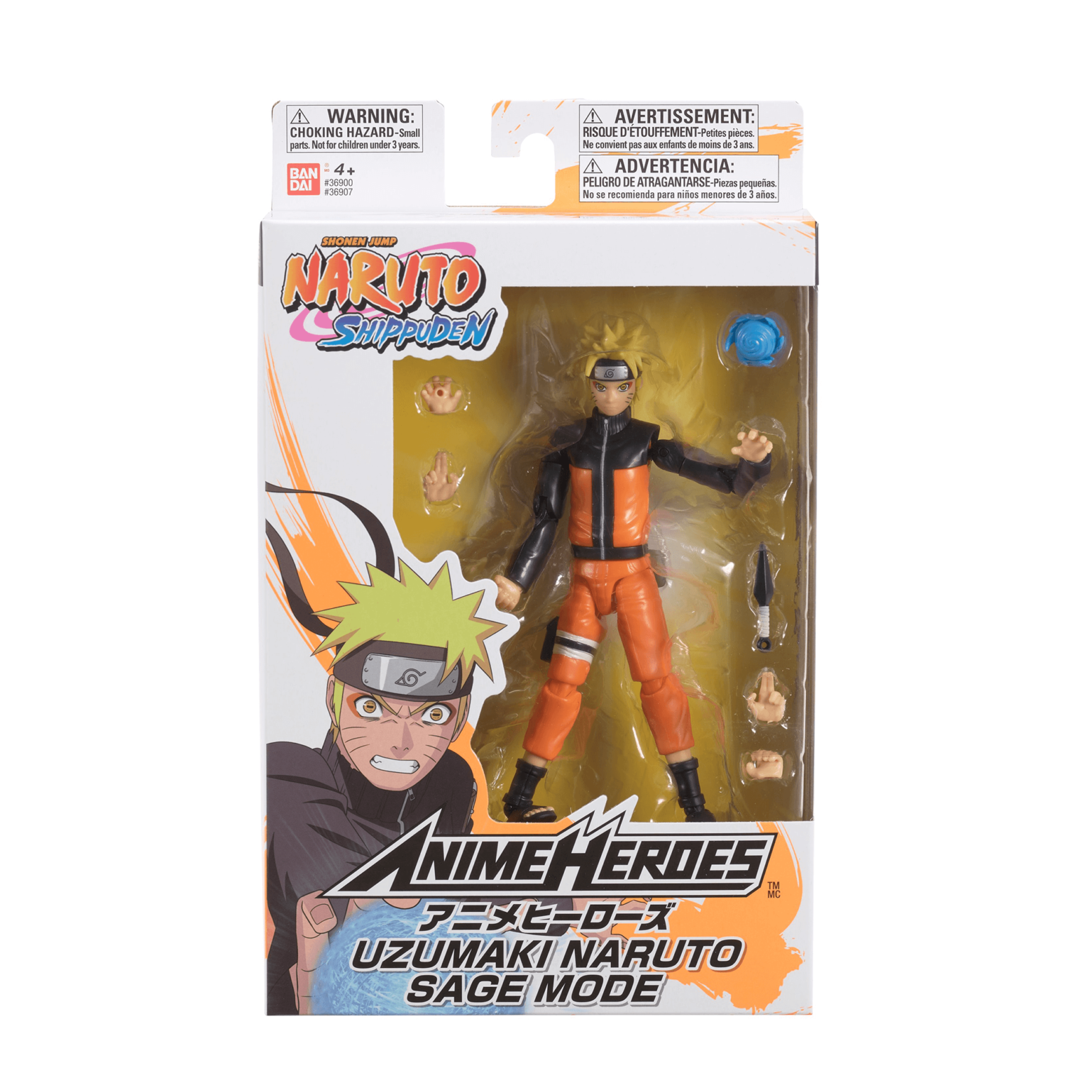 Naruto Sage Mode Action Figure | Naruto | 36907 | Bandai Shop UK