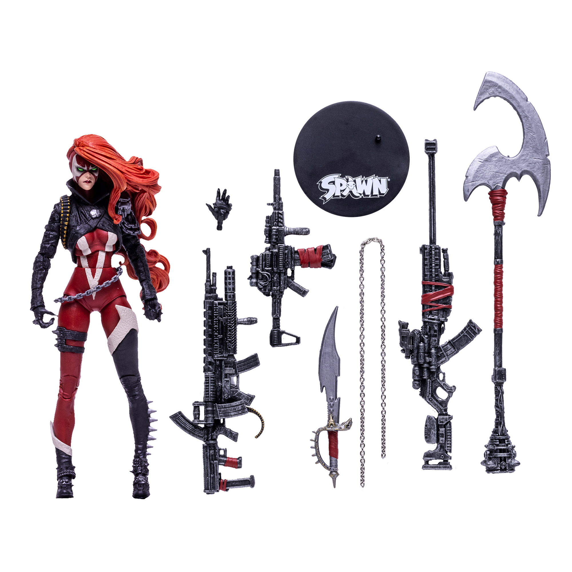 Spawn Deluxe Set - She Spawn Action Figure | Spawn | 90163 Spawn Deluxe Set - She Spawn Action Figure | Spawn | 90163