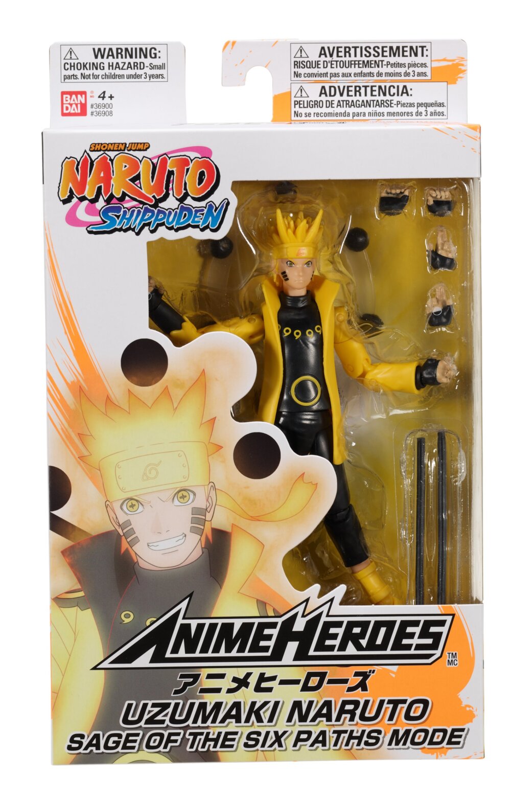 36908 Bandai Anime Heroes Naruto Naruto Sage Of Six Paths Mode 0007 (2)