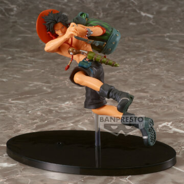 Banpresto One Piece Scultures Big Banpresto Figure Colosseum 4 Vol.3  Roronoa Zoro Figure (green)