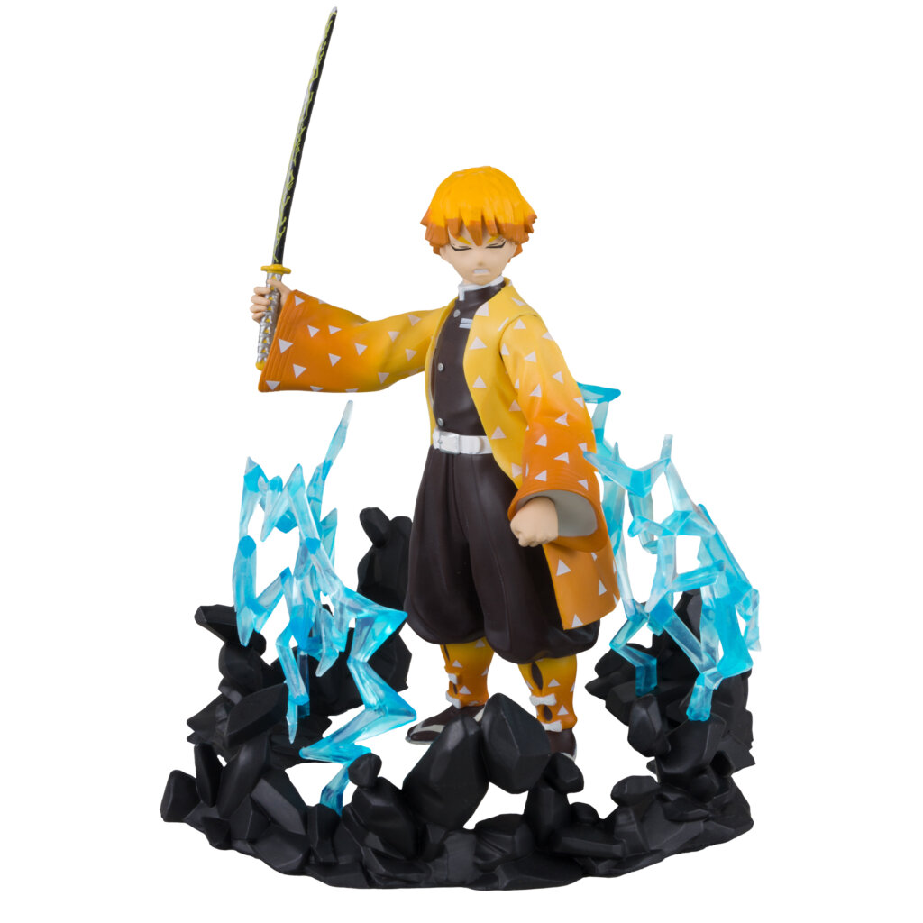 Tm13721 Mcfarlane Toys Demon Slayer Zenitsu With Thunder Breathing Accessories 5in Deluxe ( (6)