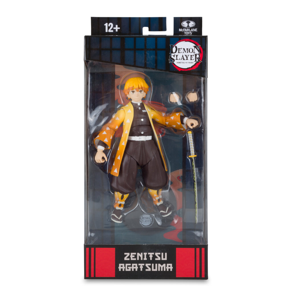 Tm13733 Mcfarlane Toys Demon Slayer Zenitsu Agatsuma 7in Action Figure (9)