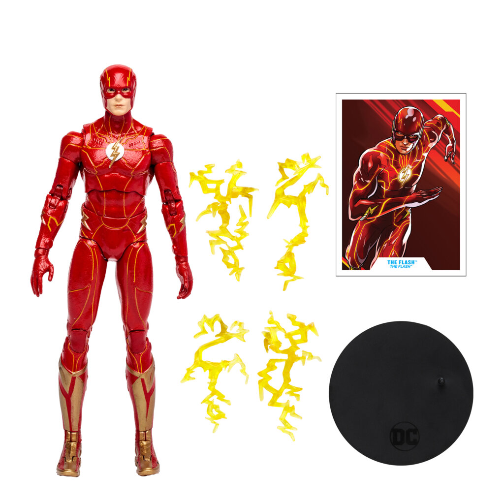 Tm15527 Bandai Mcfarlane Toys Dc The Flash Movie 7in The Flash Action Figure (2)