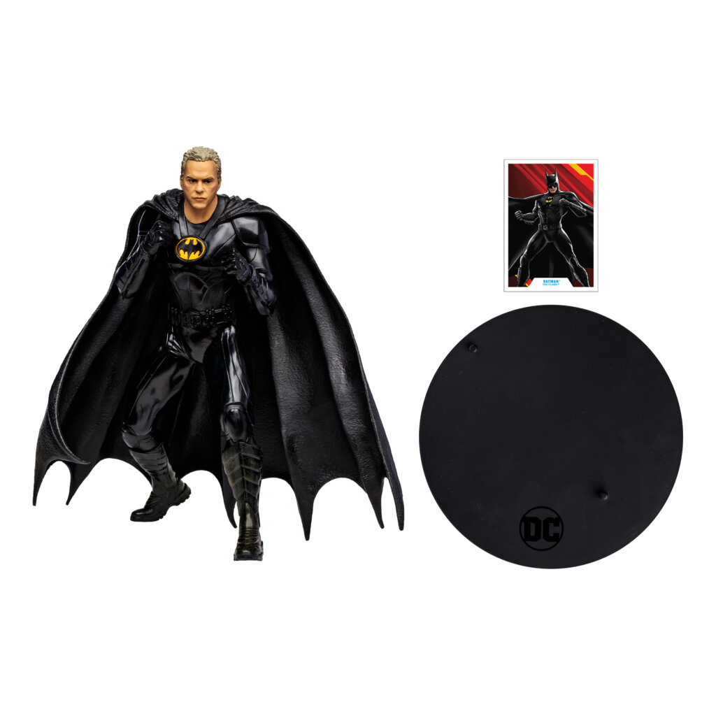 Tm15533 Bandai Mcfarlane Toys Dc The Flash Movie 12in Batman Multiverse Keaton Unmasked Action Figure (2)