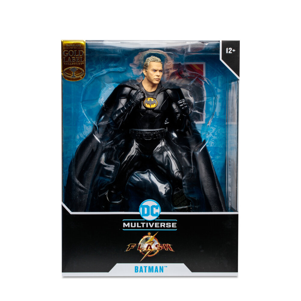 TM15533 | McFarlane Toys | DC | The Flash Movie 12In - Batman (Multiverse - Keaton - Unmasked) | Action Figure
