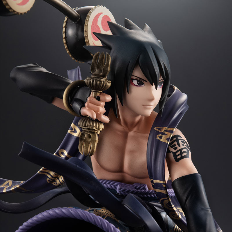 Bandai Naruto Series Sasuke Uchiha (thunder God) Precious G.e.m. Series Megahouse(2)