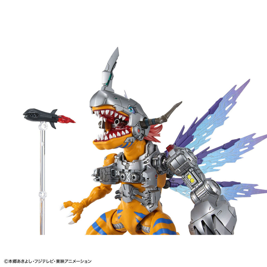 Bandai Digimon Metal Greymon Vaccine Figure Rise Standard Bandai Hobby(3)