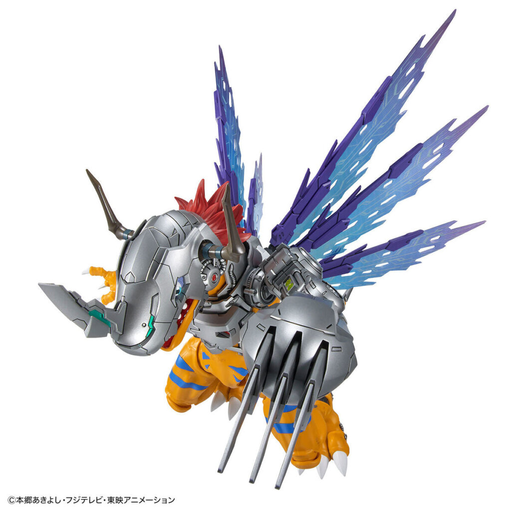 Bandai Digimon Metal Greymon Vaccine Figure Rise Standard Bandai Hobby(7)