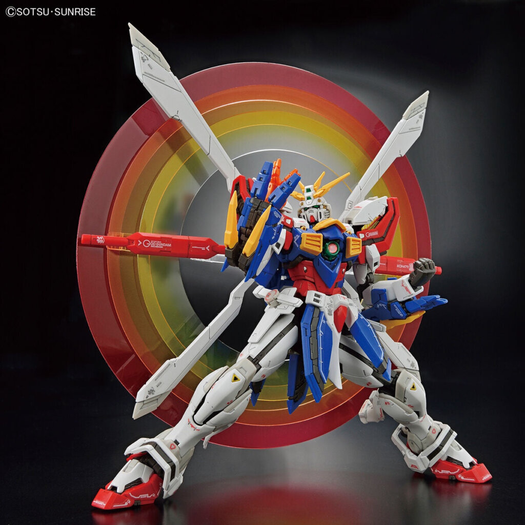 Bandai Gundam 1144 Rg 37 God Gundam Real Grade Gunpla(1)