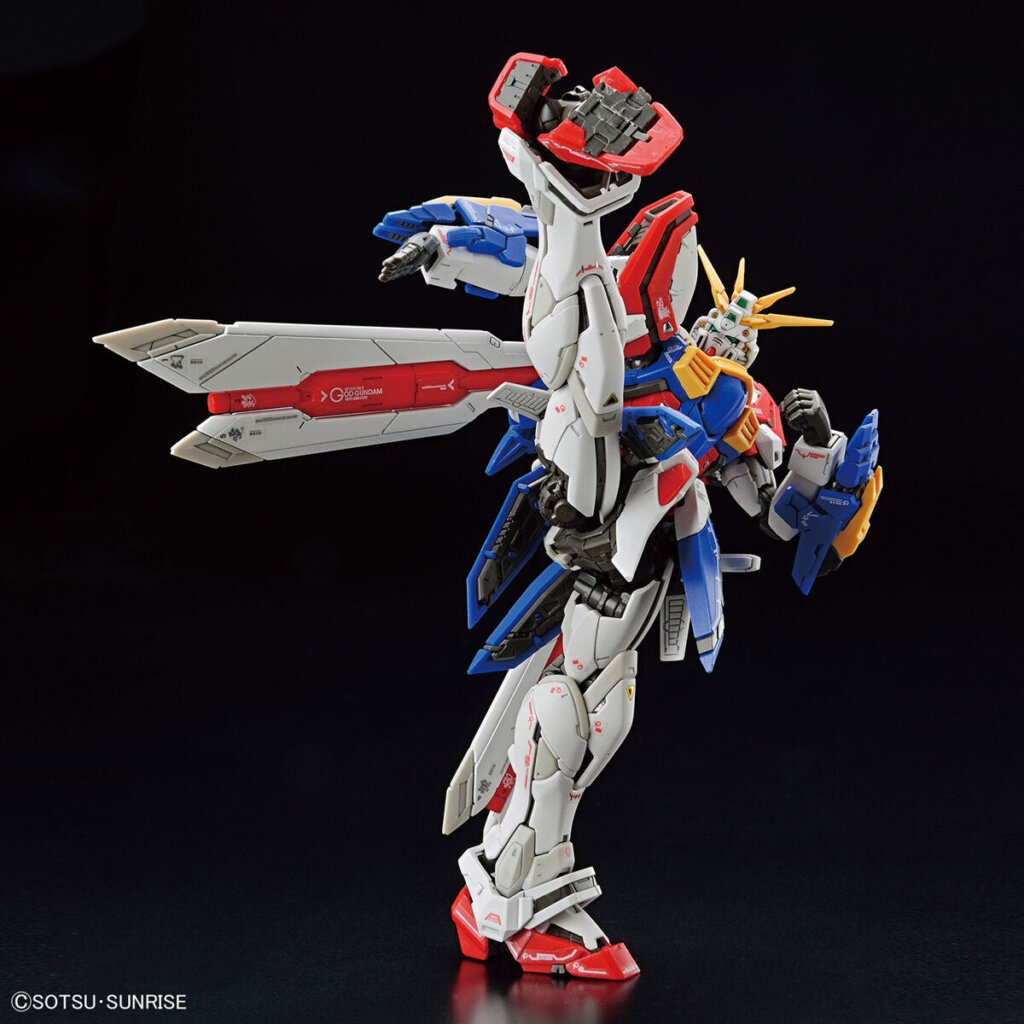 Bandai Gundam 1144 Rg 37 God Gundam Real Grade Gunpla(5)