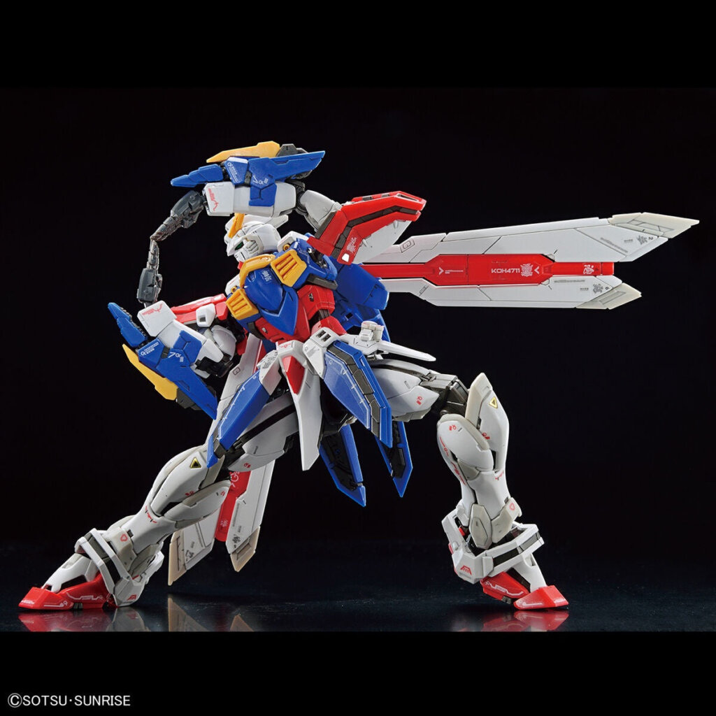 Bandai Gundam 1144 Rg 37 God Gundam Real Grade Gunpla(8)