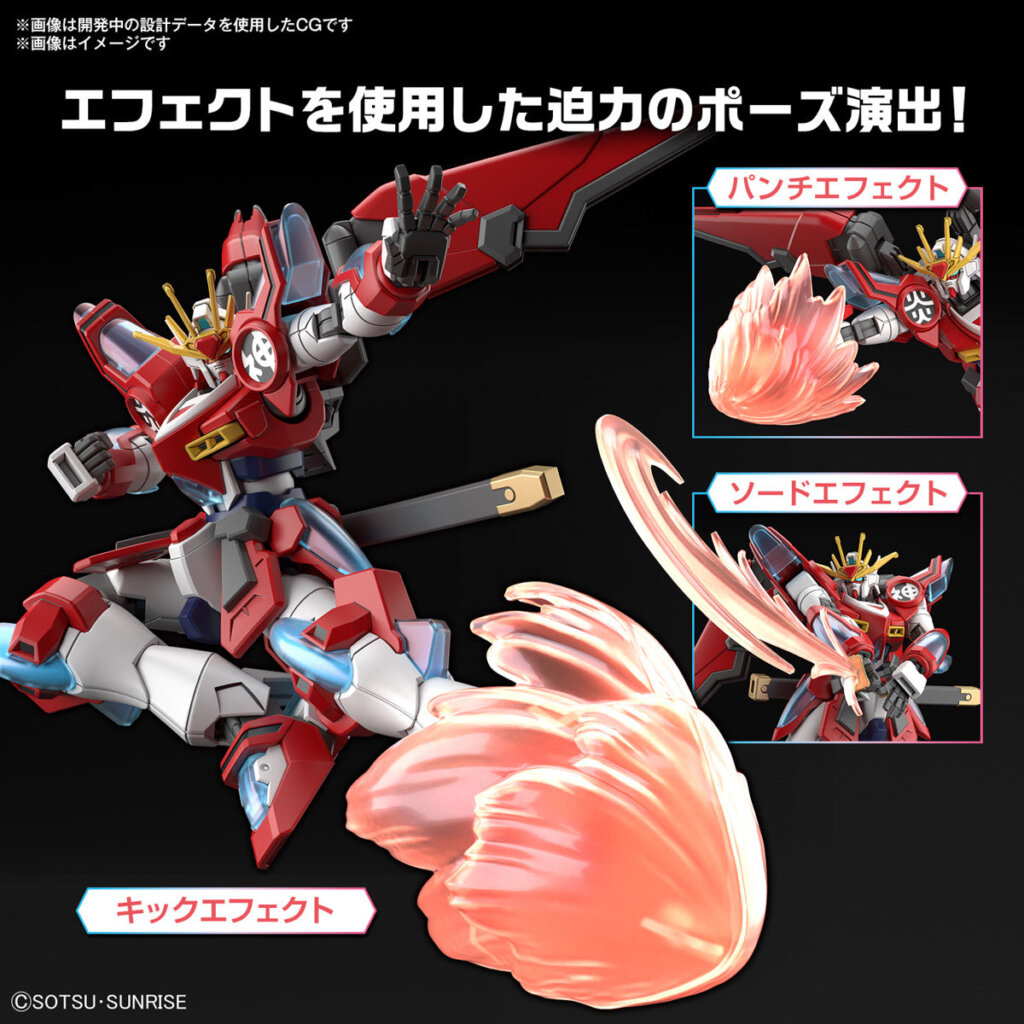 Bandai Gundam 1144 Shin Burning Gundam1 High Grade Gunpla(3)