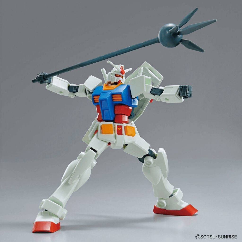 Bandai Gundam Rx 78 2 Gundam Full Weapon Entry Grade Gunpla(10)