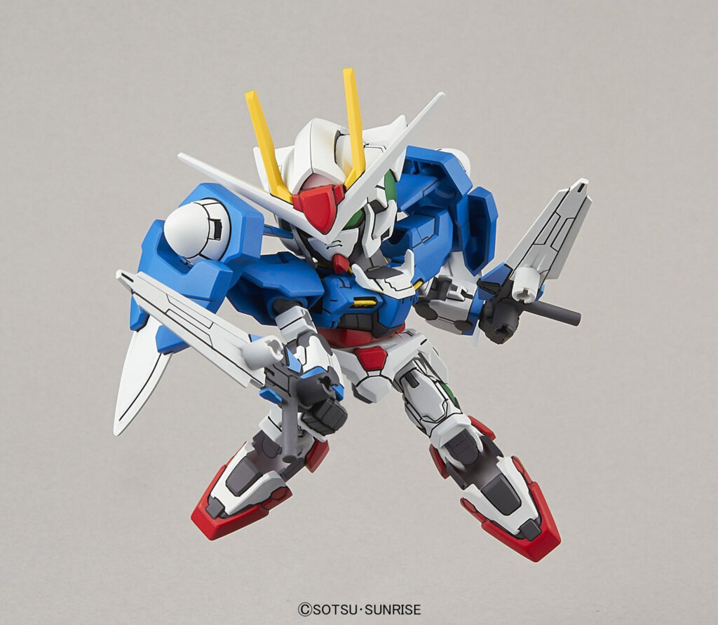 Bandai Gundam Sd Gundam Ex Standard 00 Gundam Super Deformed Gunpla(3)